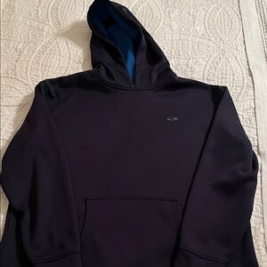 Champion Navy Blue  Hoodie with Blue Lining